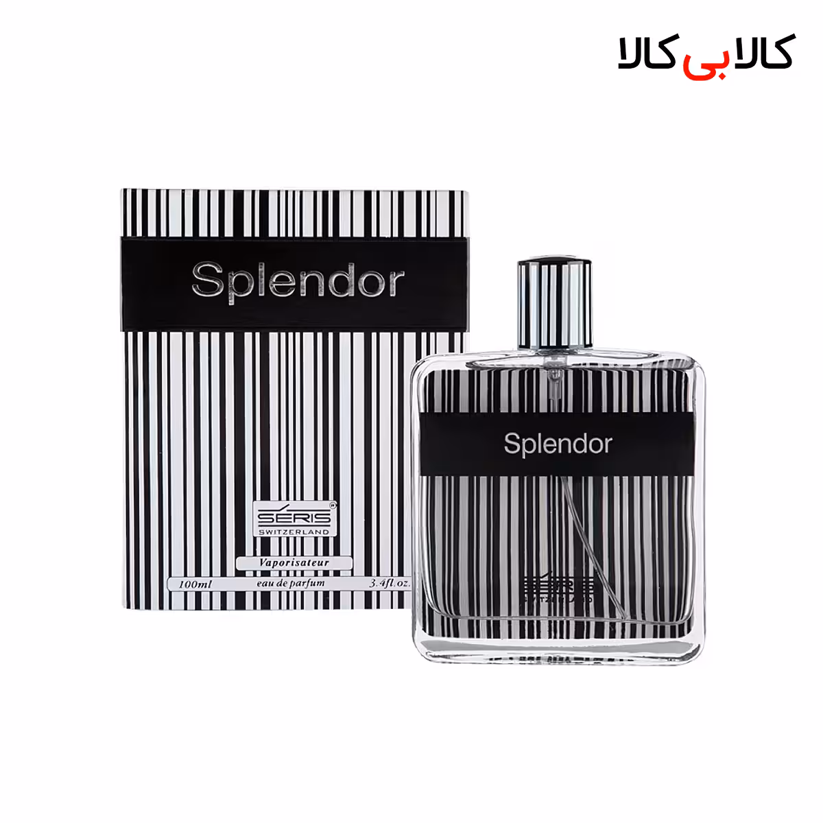 ادکلن اسپلندور بلک مردانه اصل حجم 100 میلی لیتر   اسپری