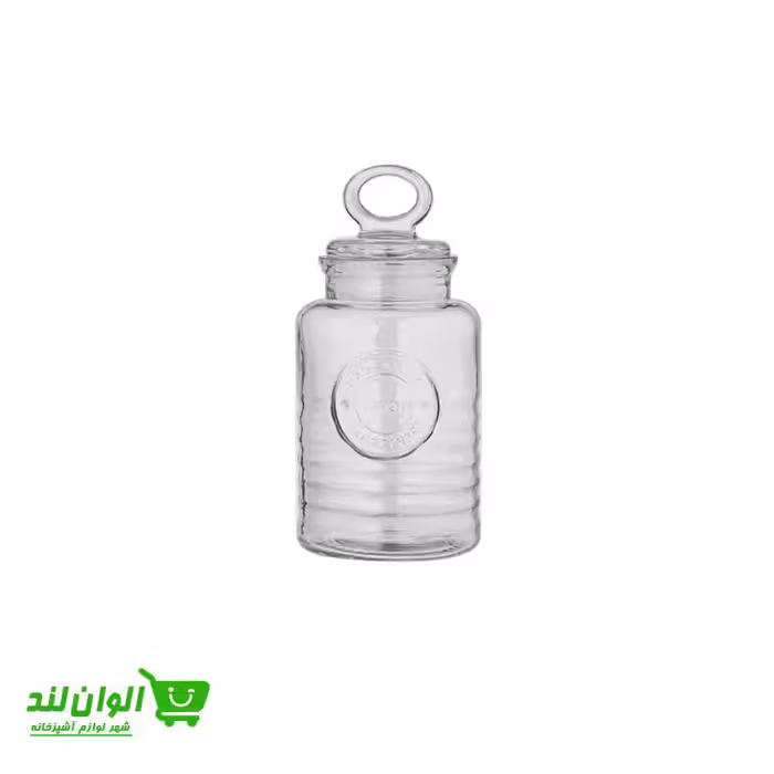 بانکه شیشه ای لیمون مدل روستیک سایز 6 کد 38003