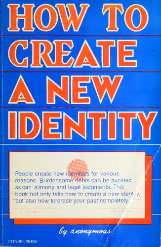 خرید و دانلود نسخه کامل کتاب How to Create a New Identity