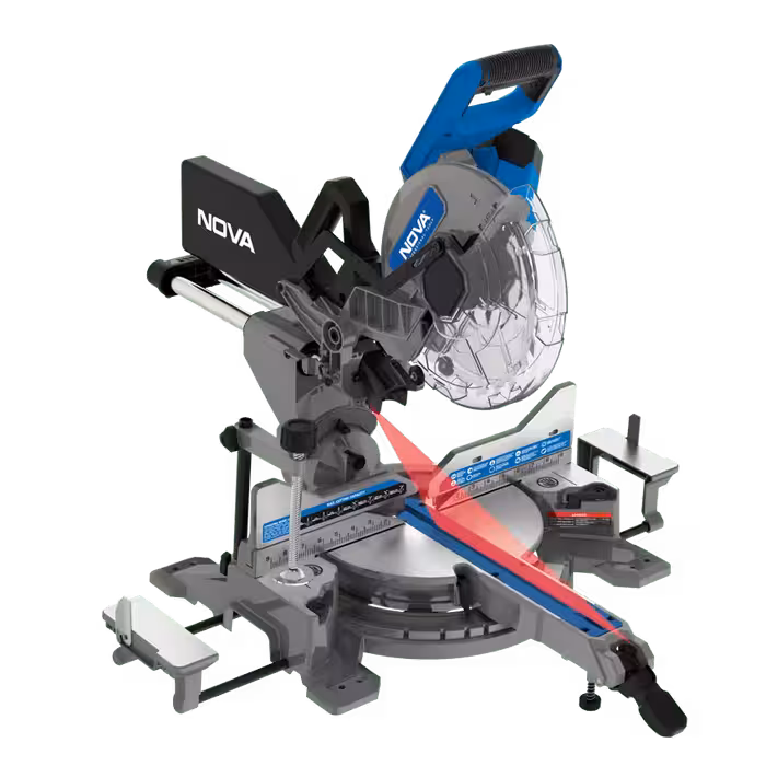 فارسی بر کشویی 255 میلیمتر 2000 وات دو طرفه نووا مدل 5727