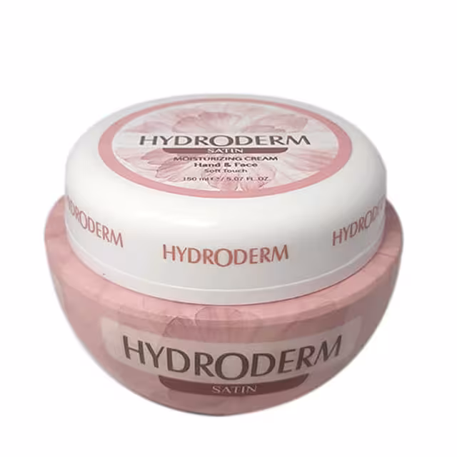 کرم کاسه ای مرطوب کننده دست و صورت هیدرودرم 150 میلی لیتری
