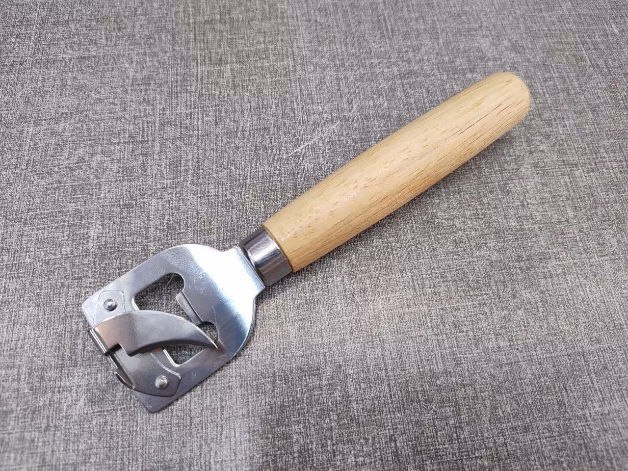 درب بازکن دسته چوبی لیبل دار