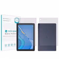 محافظ صفحه نمایش شفاف راک اسپیس مدل HyGEL مناسب برای تبلت هوآوی C3 9.7 به همراه محافظ پشت گوشی | کالا برتری