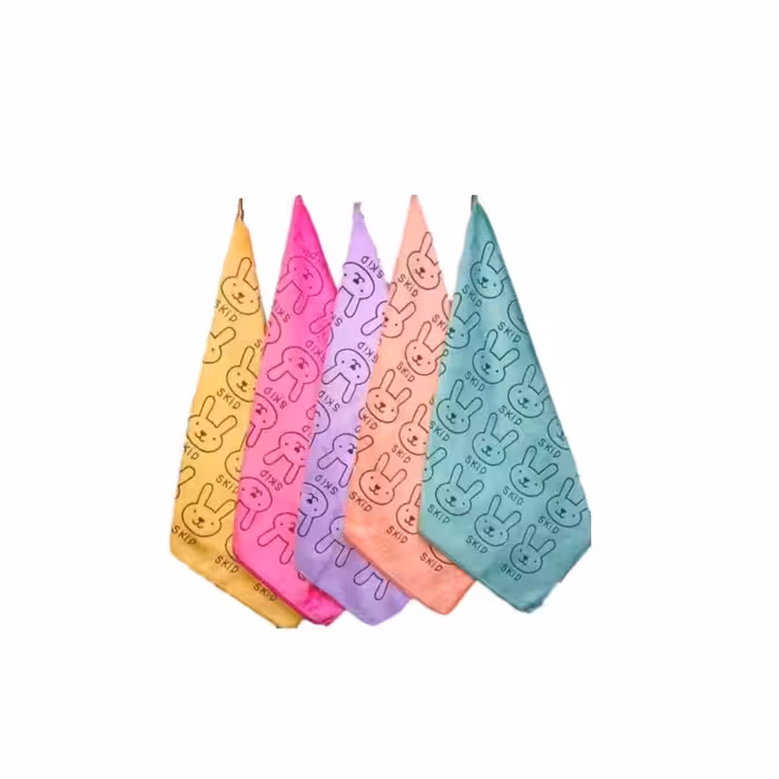 دستمال حوله ای خرگوشی بسته 12 عددی | کالا مکس