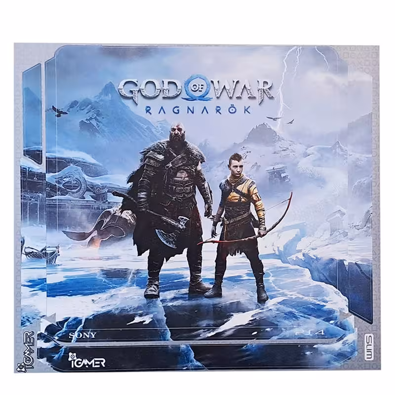 برچسب کنسول PS4 (iG) مدل GOD OF WAR