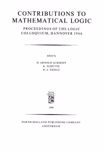 خرید و دانلود نسخه کامل کتاب Contributions to Mathematical Logic (Logic Colloquium '66)