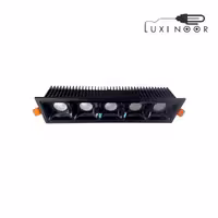 چراغ اوربیتالی COB توکار اس پی ان مدل S.P.N D010293 30W