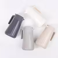 فلاسک یک لیتری شیشه سفید