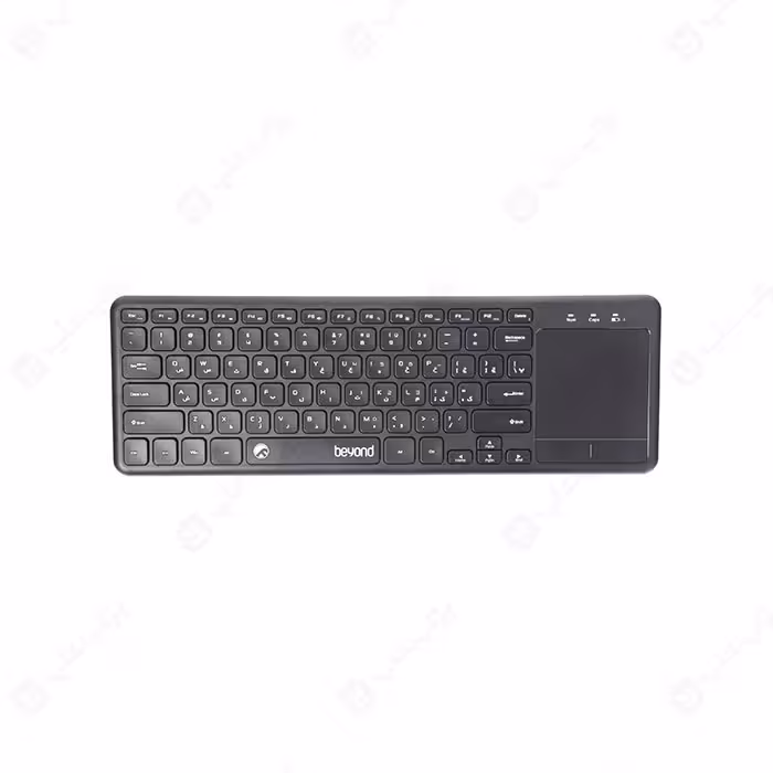 کیبورد تاچ پد دار بی سیم بیاند مدل BK-6802 BT