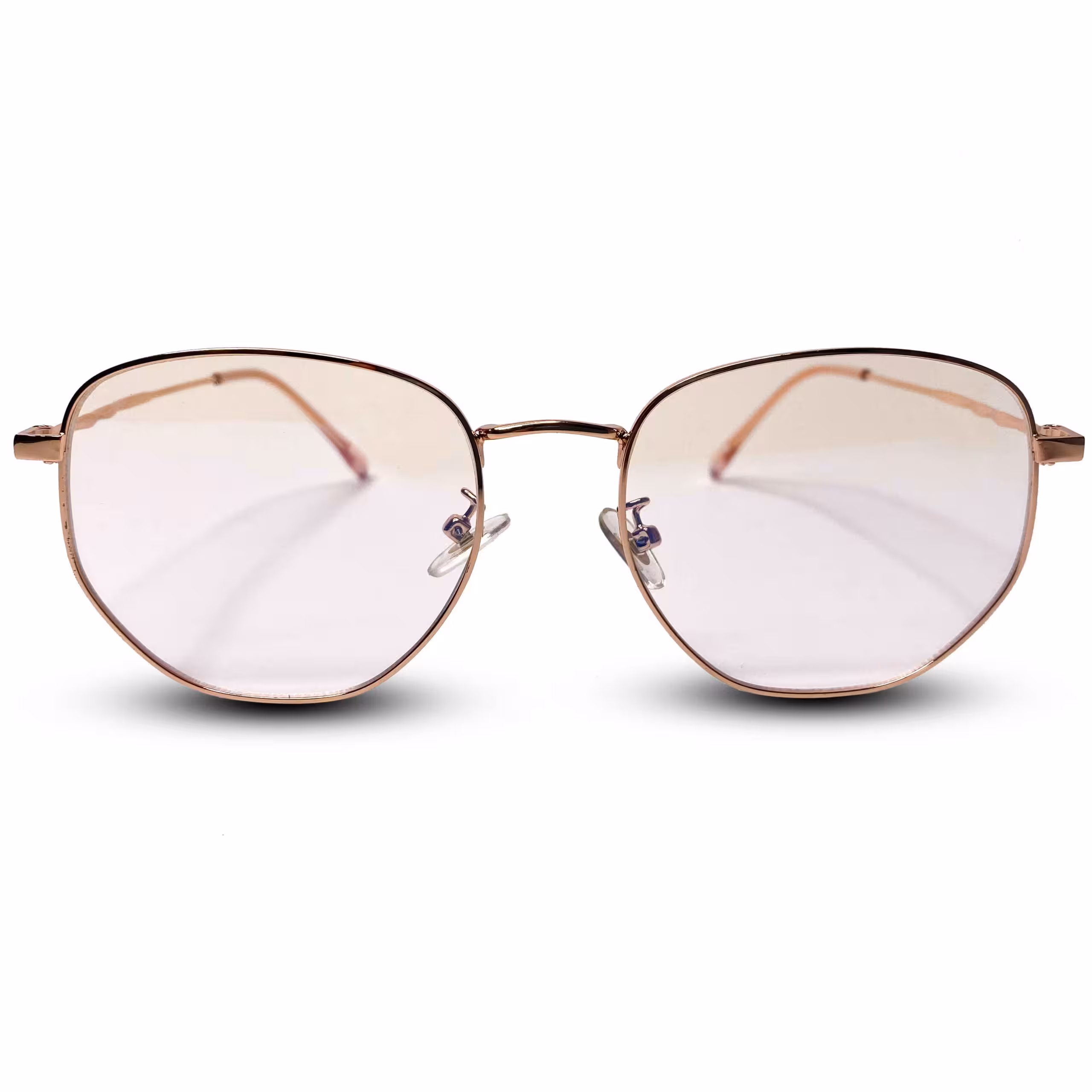 عینک طبی شیک رنگ رز گلد برند b138 dior