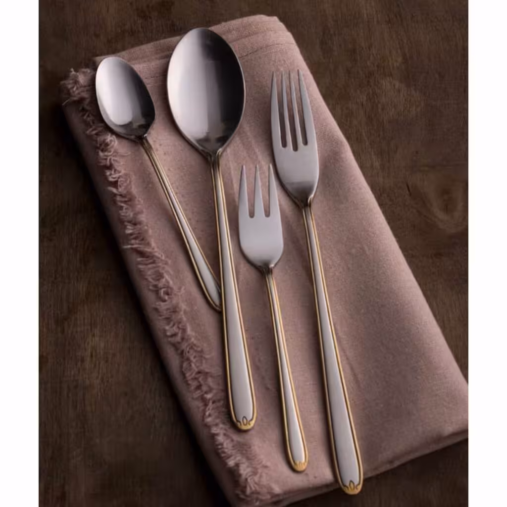 سرویس قاشق چنگال 33 پارچه 6 نفره ورسا مدل 509sfg