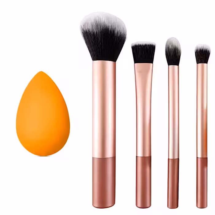 ست برس و پد آرایشی مینیسو مدل c456 مجموعه 5 عددی - کالاوما