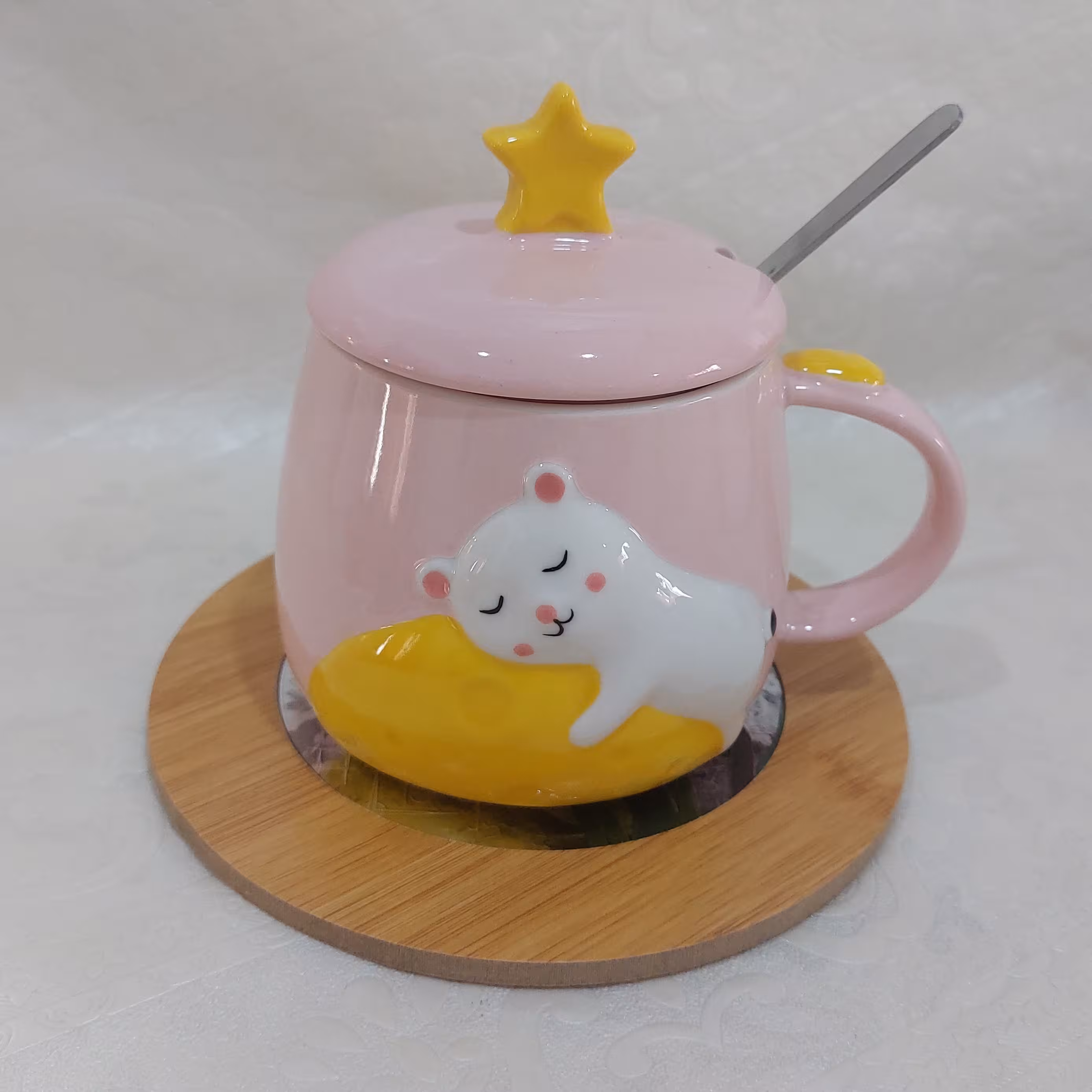 ماگ سرامیکی درب دار