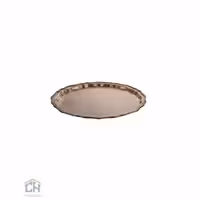 سینی برنجی گرد متوسط گلدکیش مدل GK892222