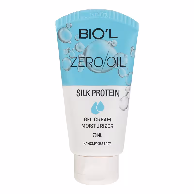 کرم ژل بیول مدل Silk Protein مناسب انواع پوست حجم 70 میلی لیتر