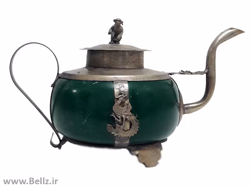 قوری سنگی (رنگ سبز)