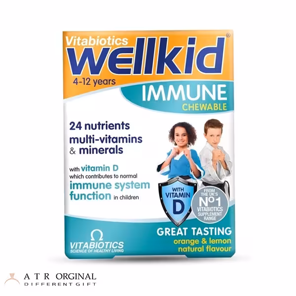 قرص جویدنی تقویت سیستم ایمنی کودکان ول‌کید ویتابیوتیکس