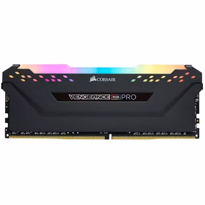 رم کورسیر مدل Vengeance RGB Pro 8GB Single 3200MHz DDR4 - کامپیوترچی