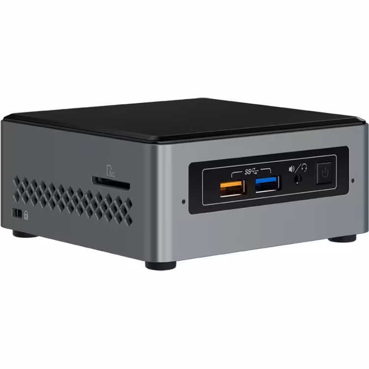کیس آماده اینتل مدل NUC6CAYH با پردازنده سلرون