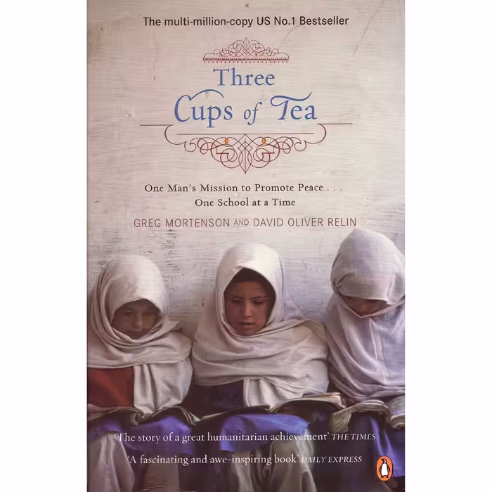 کتاب زبان اصلی Three Cups of Tea اثر David Oliver Relin and Sarah L Thomson