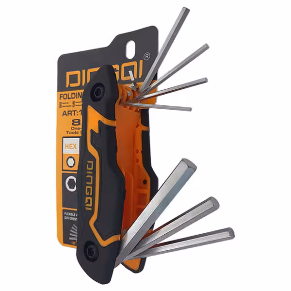 آچار آلن 8 عددی شش گوش دینگی مدل 17006