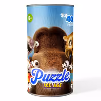 پازل 40 تکه کارتون عصر یخبندان