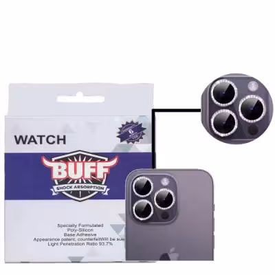 محافظ لنز دوربین بوف مدل Diamond-Luxury-G مناسب برای گوشی موبایل اپل iphone 14 Pro Max / 14 Pro