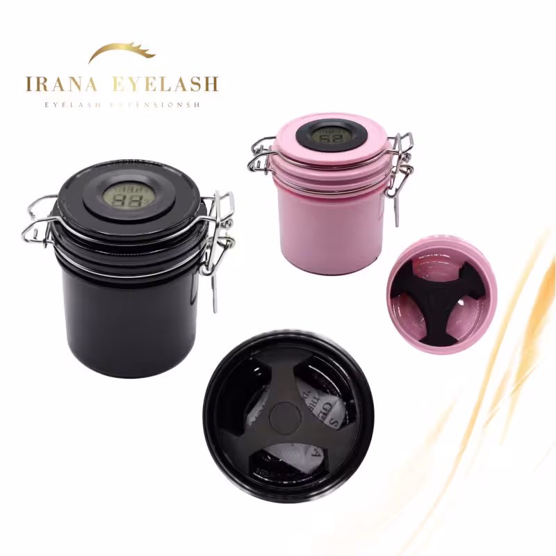 محفظه جا چسبی مژه دماسنج دار