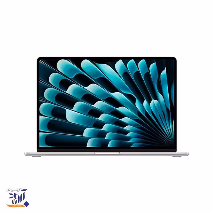 لپ تاپ 15 اینچ MacBook air MC9J4 2024  M3 مدل ظرفیت 512 گیگ رم 24 نقره‌ ای