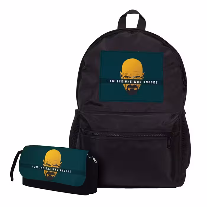 کوله پشتی مدل Breaking bad کد 7020 به همراه جامدادی | چاوه