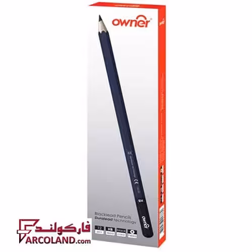 مداد مشکی اونر Owner مدل Duralead Technology بسته 12 عددی