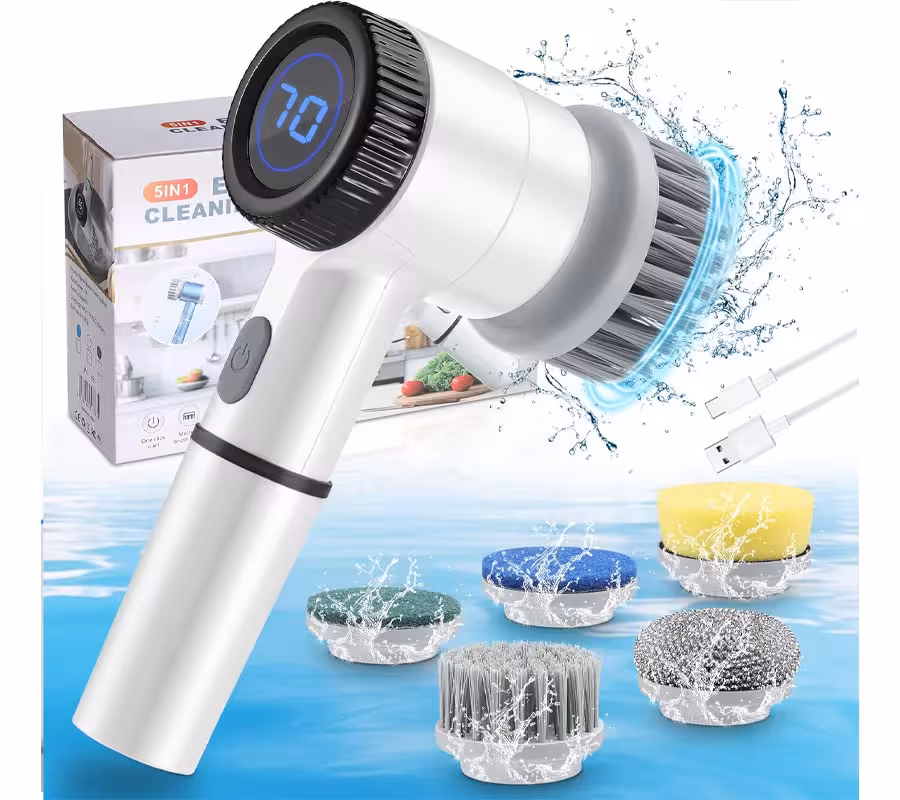 برس شارژی تمیزکننده چندکاره jn-118