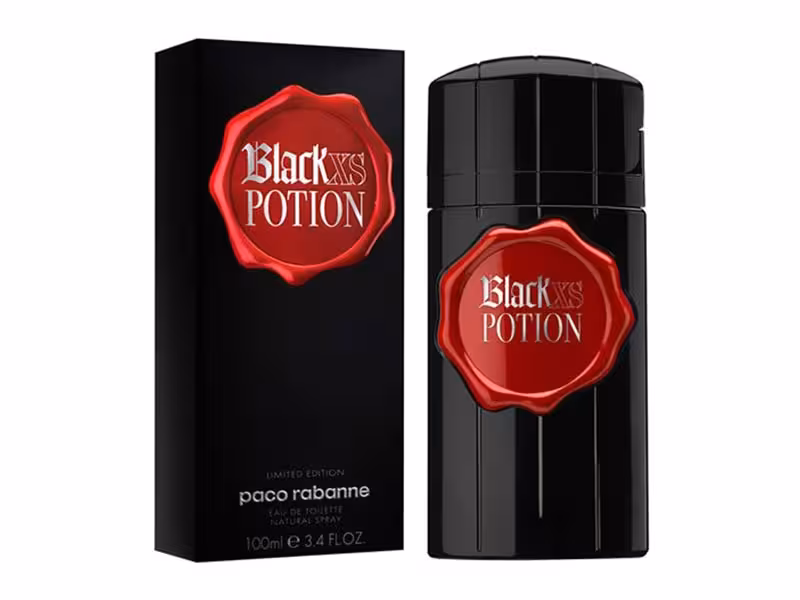 ادکلن مردانه پاکورابان بلک ایکس اس پوشن paco rabanne Black XS Potion