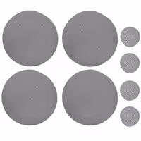 زیربشقابی مدل پولکی00 مجموعه 8 عددی | کالا مکس