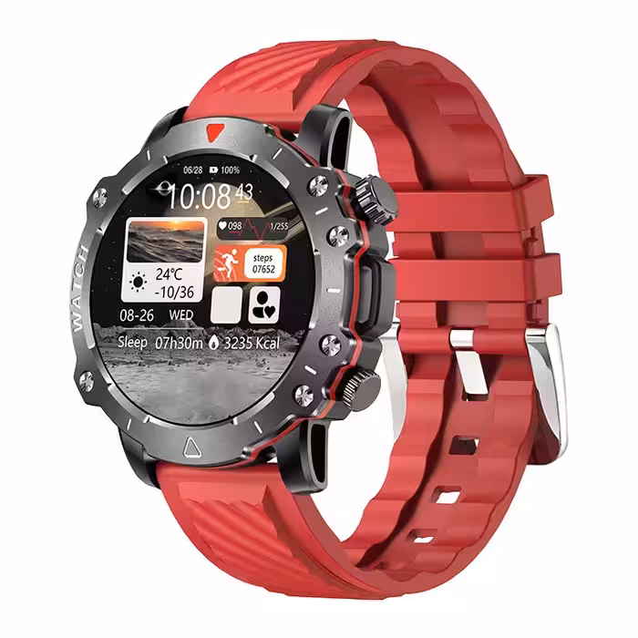 ساعت هوشمند 45 میلی متر ریولینک مدل RL2 pro با بند سیلیکونی | کالا مکس