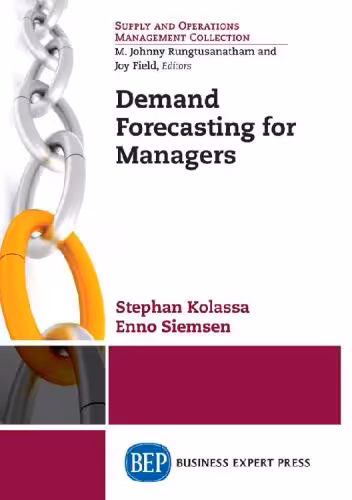 خرید و دانلود نسخه کامل کتاب Demand Forecasting for Managers