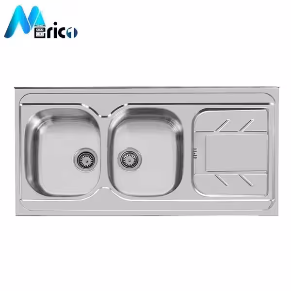 سینک اخوان کد 149 روکار دو لگنه