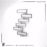 حوله خشک کن استیل وایولت کروم مات