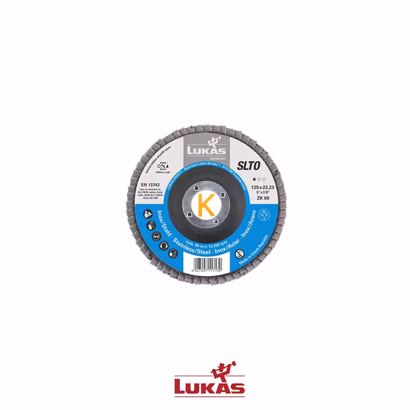 سنباده فلاپ دیسک مدل SLTO 115xZK60 لوکاس