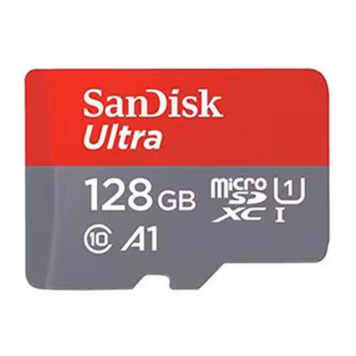 کارت حافظه microSDXC سن دیسک کلاس 10 استاندارد UHS-I U1 سرعت 100MBps ظرفیت 128 گیگابایت