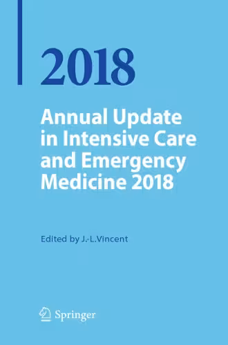 خرید و دانلود نسخه کامل کتاب Annual Update in Intensive Care and Emergency Medicine 2018
