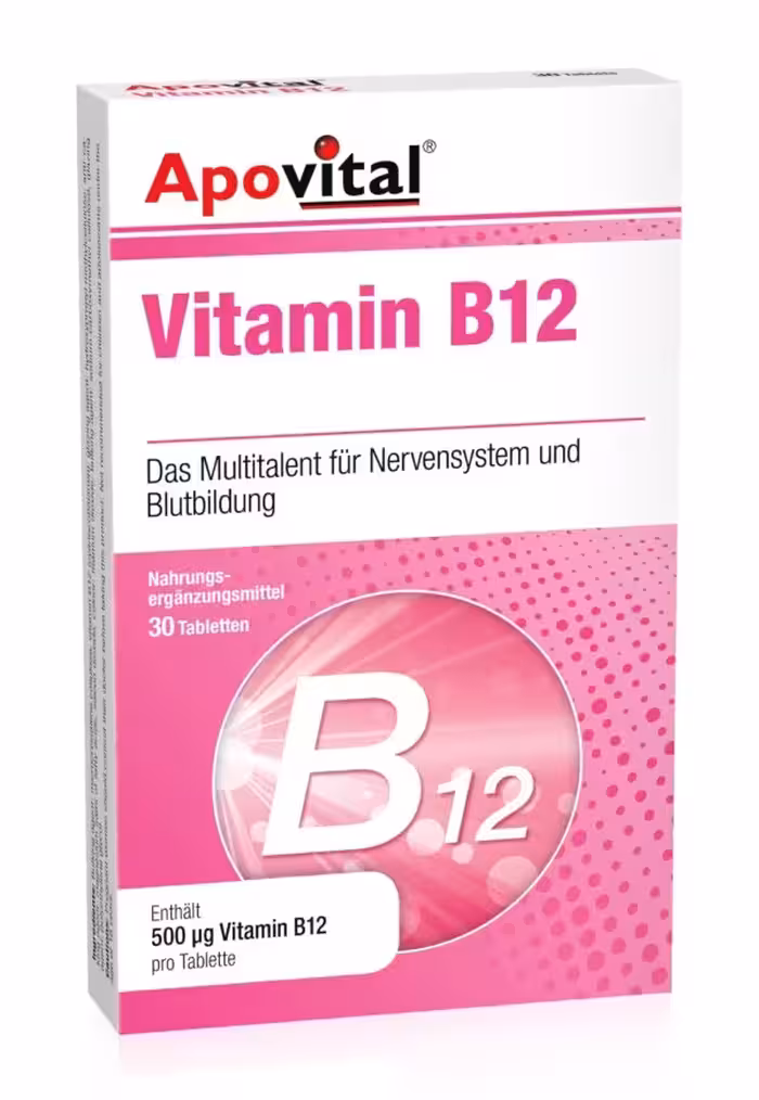 قرص ویتامین B12 آپوویتال   Apovital Vitamin B12  Tablets