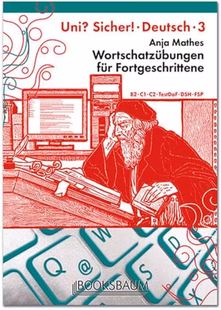 یونی زیشا 3 | کتاب آلمانی Uni Sicher Deutsch:Wortschatzübungen 3