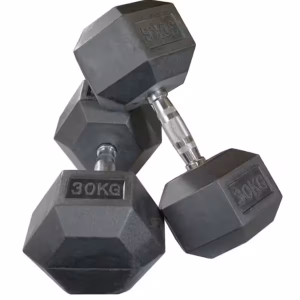 دمبل شش ضلعی 30 کیلوگرمی مکسول