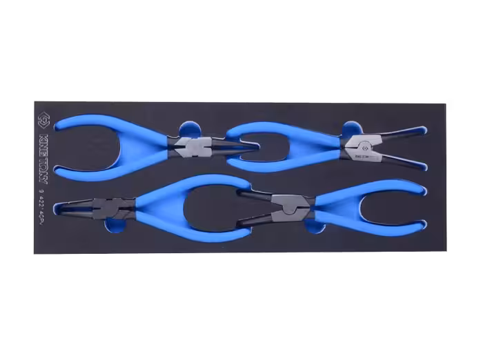 9-44214GPV – فوم داخل جعبه ابزار –  ست خارجمع کن و بازکن  7 اينچ (4 عددي )  کينگ توني