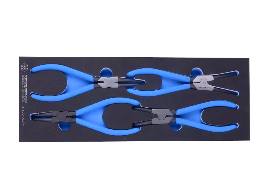 9-44214GPV – فوم داخل جعبه ابزار –  ست خارجمع کن و بازکن  7 اينچ (4 عددي )  کينگ توني