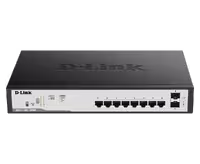 سوئیچ شبکه مدیریتی 10 پورت دی لینک مدل DGS-1100-10PS