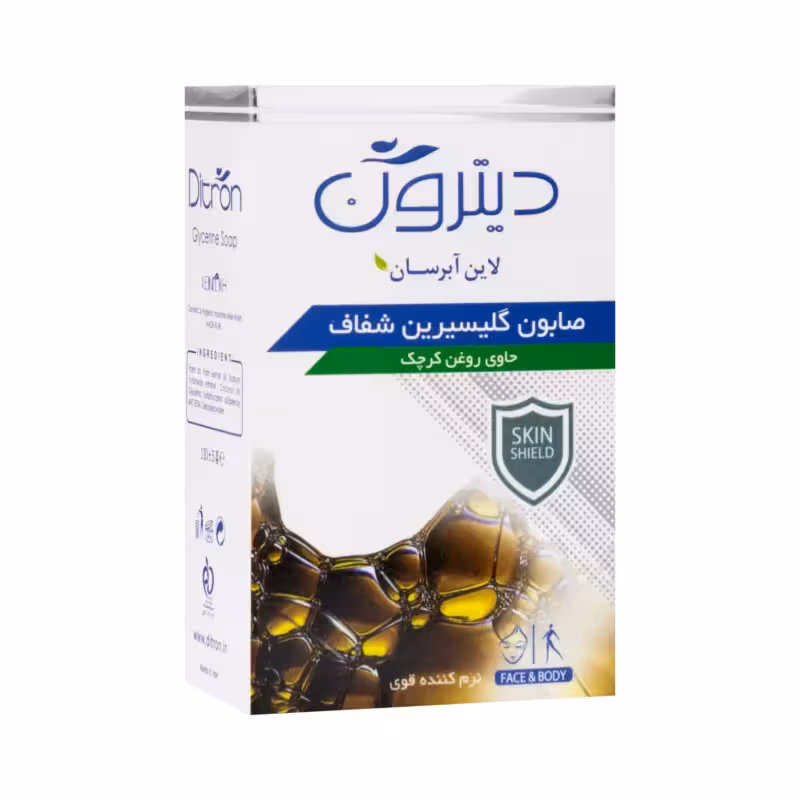 صابون گلیسیرین شفاف 110 گرمی دیترون