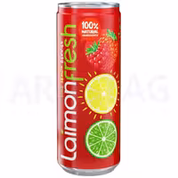 نوشیدنی گازدار لایمون فرش با طعم انواع توت و لیمو حجم 330 میلی