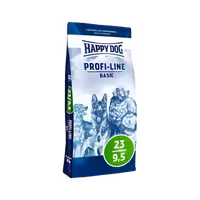 غذای خشک سگ بالغ مدل profi-line basic برند happy dog هپی داگ 20 کیلویی